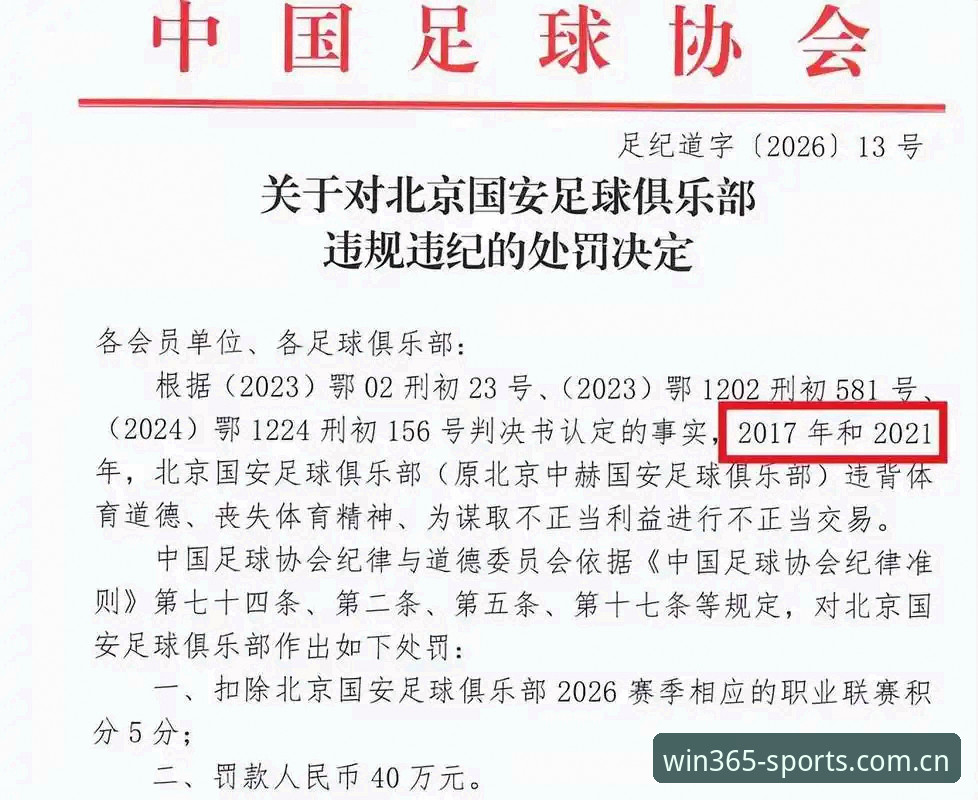完美体育官网安卓版 足协重磅罚单解读:完美体育平台观赛必备知识